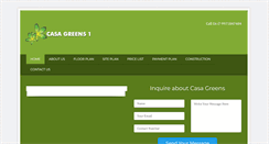 Desktop Screenshot of casa-greens1.com